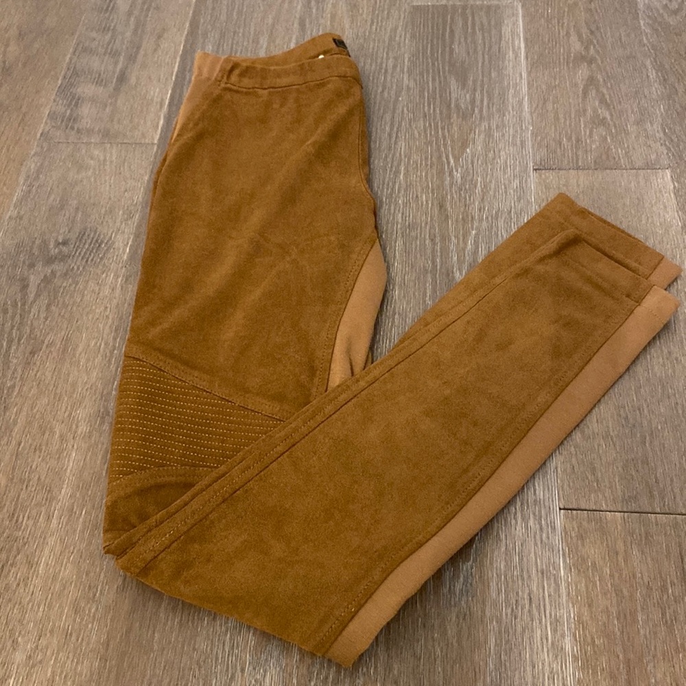 Vintage BCBGMAXAZRIA Faux Suede Ginger Jaupers/Riding Style Pants. Size small